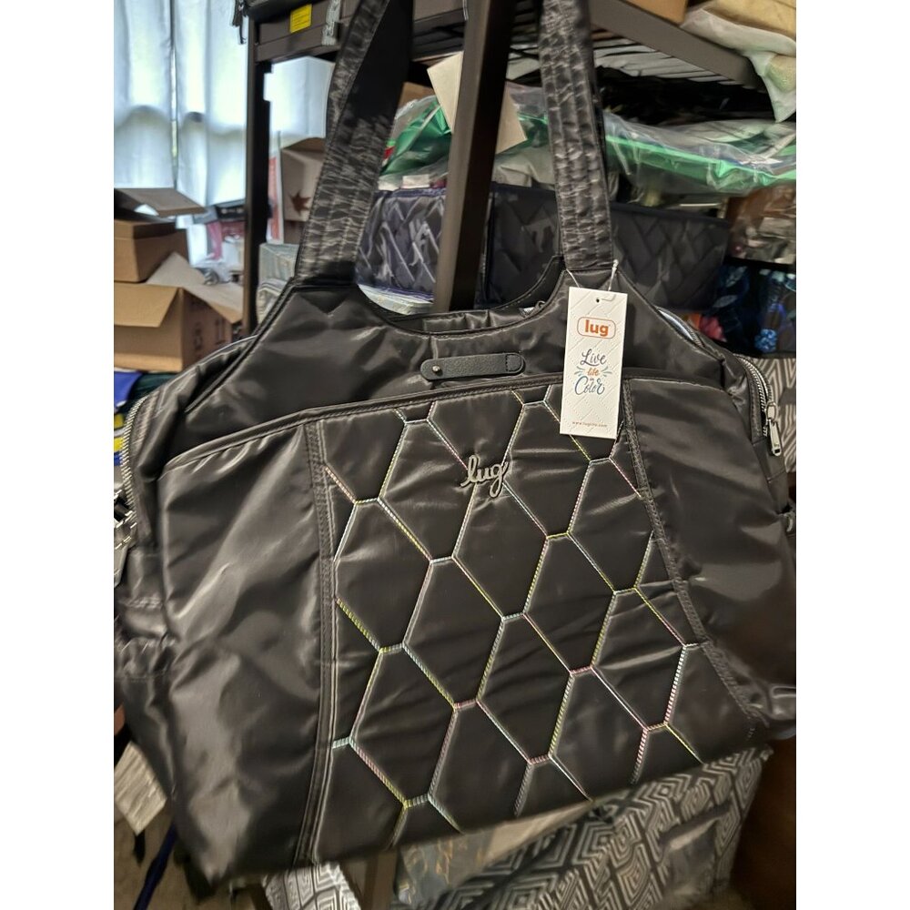 LUG Pontoon 2 Overnight Bag NWT - Black
